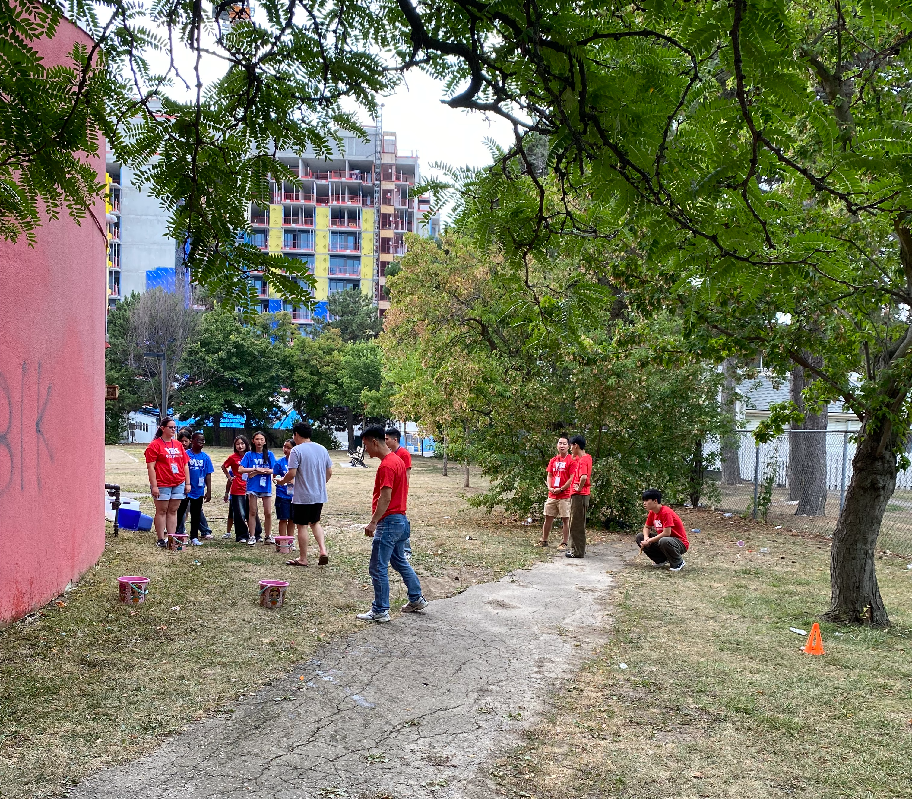 Youth enjoying activities 